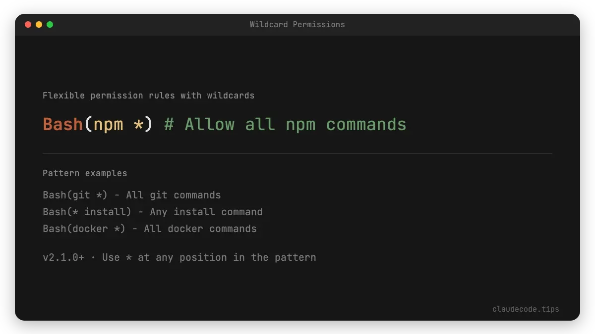 Wildcard Permissions