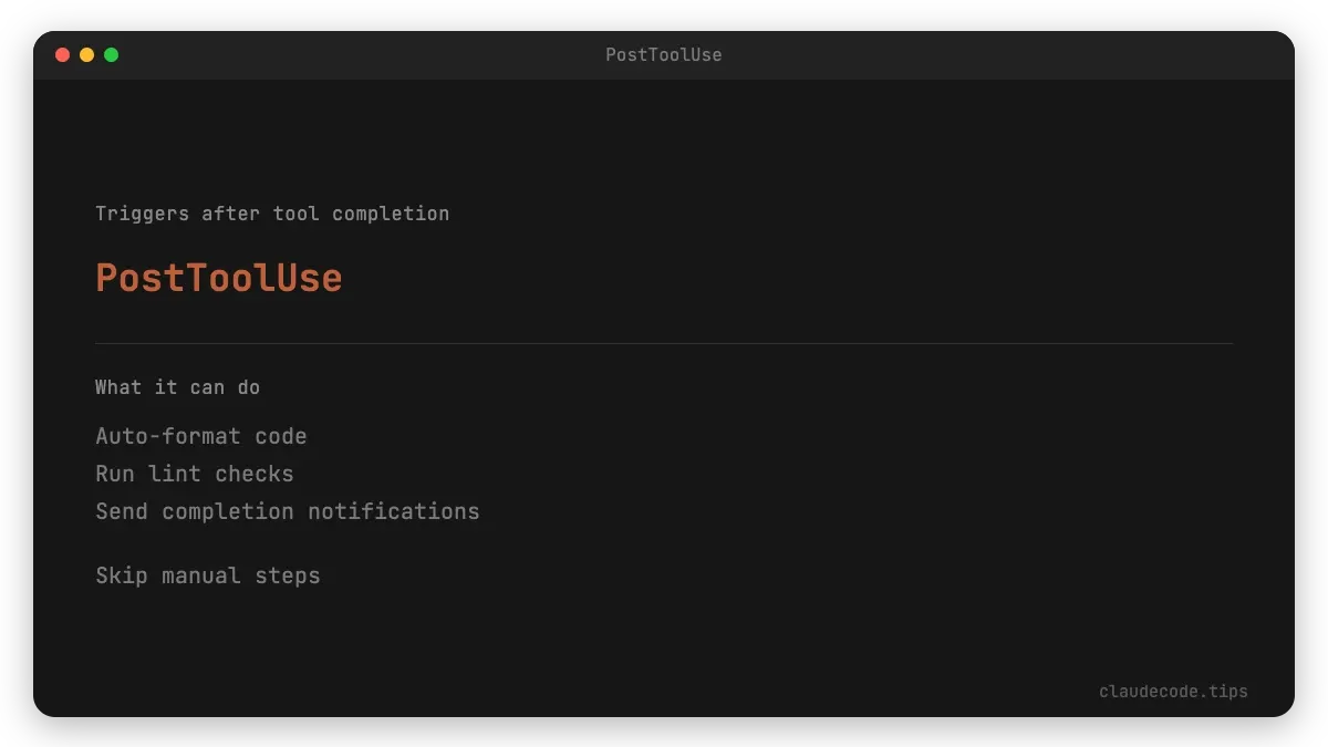 PostToolUse