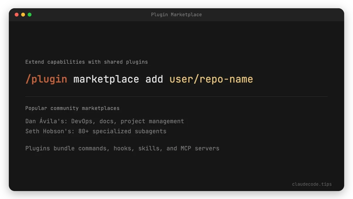 Plugin Marketplace